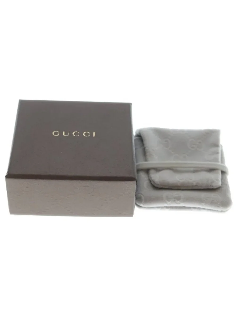 Gucci Interlocking GG Pendant Silver